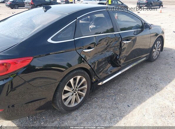 5NPE34AF9GH411322 2016 HYUNDAI SONATA Black 