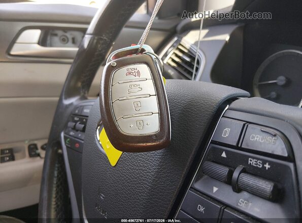 5NPE34AF9GH424331 2016 HYUNDAI SONATA Коричневый Вид панели приборов