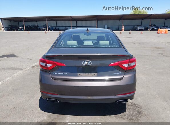 5NPE34AF9GH424331 2016 HYUNDAI SONATA Коричневый 