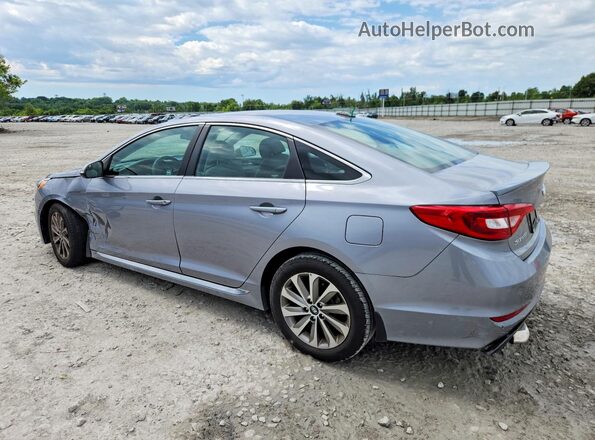 5NPE34AF9HH438764 2017 HYUNDAI SONATA Серебряный Задняя левая четверть