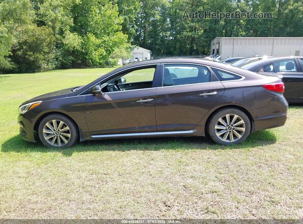 5NPE34AF9HH479783 2017 HYUNDAI SONATA Gray 