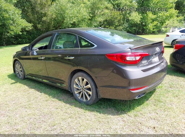 5NPE34AF9HH479783 2017 HYUNDAI SONATA Gray Задня ліва чверть
