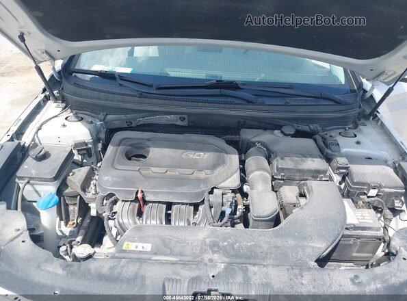5NPE34AF9HH544339 2017 HYUNDAI SONATA Silver Rear view