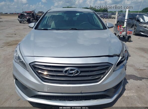 5NPE34AF9HH544339 2017 HYUNDAI SONATA Silver Dashboard view