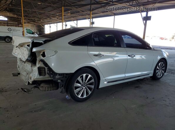 5NPE34AF9HH596165 2017 HYUNDAI SONATA White Tył prawy