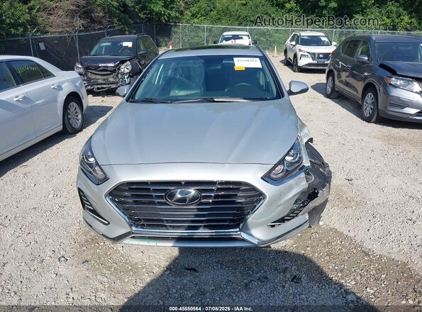 5NPE34AF9JH634967 2018 HYUNDAI SONATA Gray Սարքավորումների վահանակի տեսք
