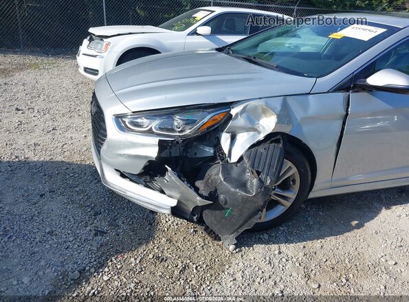 5NPE34AF9JH634967 2018 HYUNDAI SONATA Gray Դիմացի տեսք