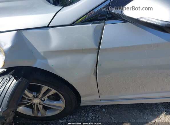5NPE34AF9JH634967 2018 HYUNDAI SONATA Gray 