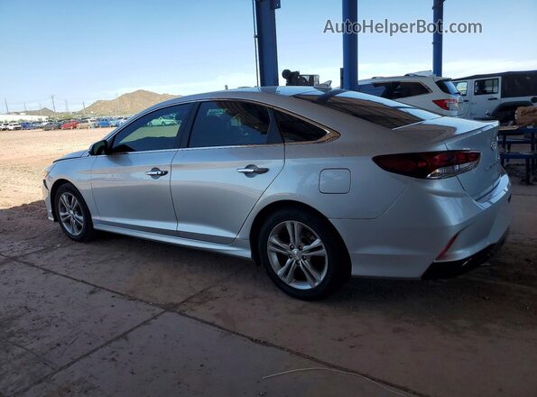 5NPE34AF9JH657889 2018 HYUNDAI SONATA Silver Tył lewy