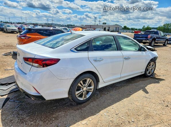 5NPE34AF9JH710588 2018 HYUNDAI SONATA White Tył prawy
