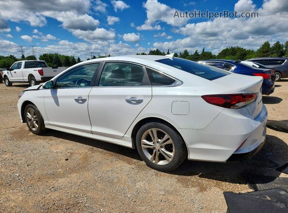 5NPE34AF9JH710588 2018 HYUNDAI SONATA White Tył lewy