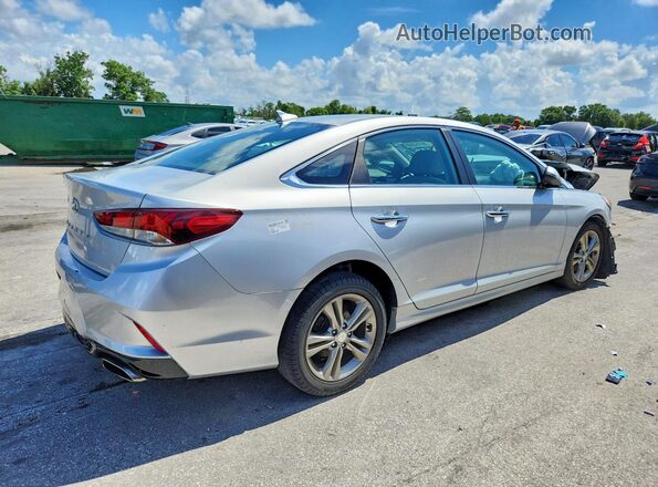 5NPE34AF9KH761378 2019 HYUNDAI SONATA Silver Задня права чверть