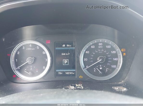 5NPE34AF9KH784983 2019 HYUNDAI SONATA White Вид задніх сидінь