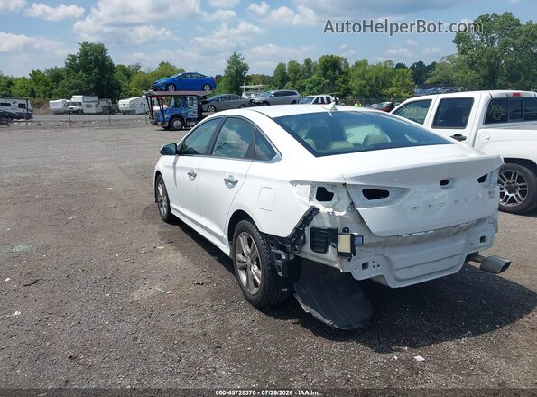5NPE34AF9KH784983 2019 HYUNDAI SONATA White Задня ліва чверть