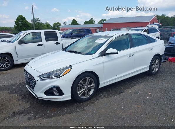 5NPE34AF9KH784983 2019 HYUNDAI SONATA White Передня ліва чверть