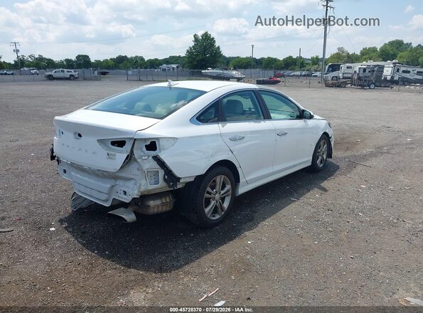 5NPE34AF9KH784983 2019 HYUNDAI SONATA White Задня права чверть