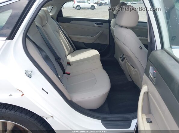 5NPE34AF9KH784983 2019 HYUNDAI SONATA White Вид наклейки з VIN-кодом