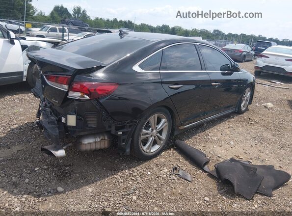 5NPE34AF9KH788211 2019 HYUNDAI SONATA Black Rear right