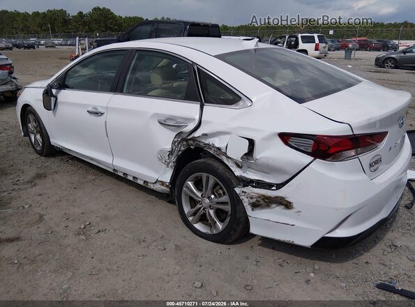 5NPE34AF9KH788421 2019 HYUNDAI SONATA Белый Задняя левая четверть