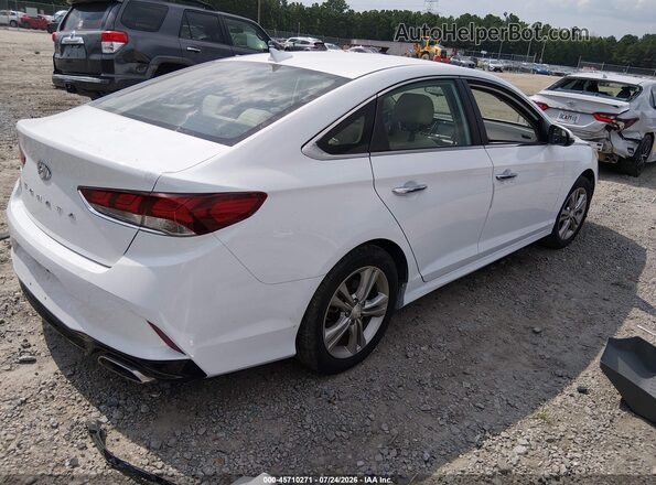 5NPE34AF9KH788421 2019 HYUNDAI SONATA Белый Задняя правая четверть