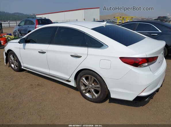 5NPE34AF9KH801040 2019 HYUNDAI SONATA White Trasero izquierdo