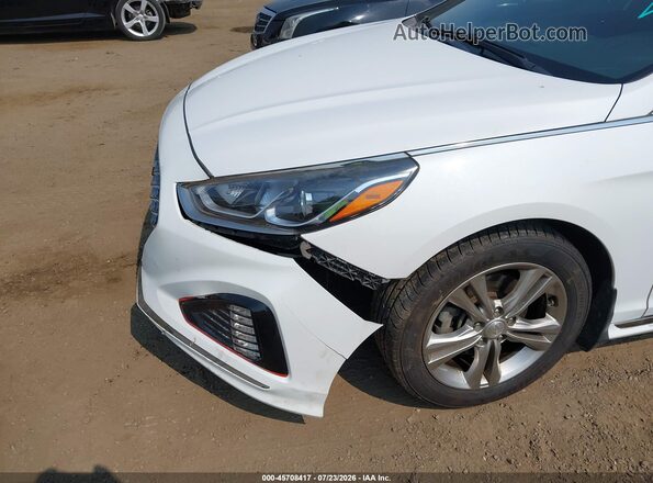 5NPE34AF9KH801040 2019 HYUNDAI SONATA White 