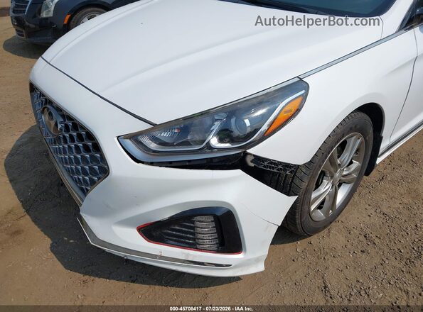 5NPE34AF9KH801040 2019 HYUNDAI SONATA White 