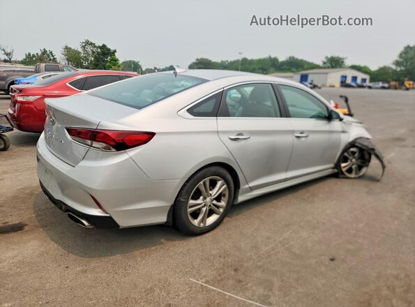 5NPE34AF9KH804715 2019 HYUNDAI SONATA Silver Tył prawy
