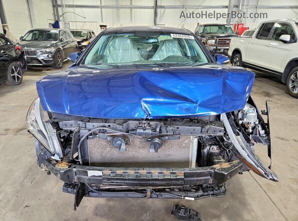 5NPE34AFXGH264914 2016 HYUNDAI SONATA Blue Widok z przodu