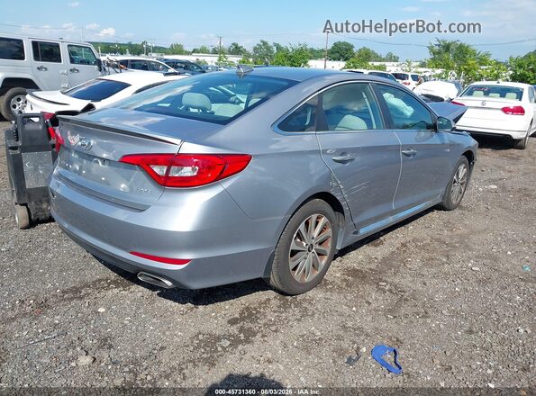 5NPE34AFXGH282491 2016 HYUNDAI SONATA Gray Задня права чверть