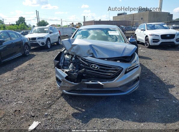 5NPE34AFXGH282491 2016 HYUNDAI SONATA Gray Вид щитка приладів