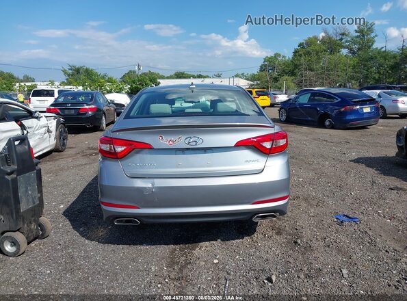 5NPE34AFXGH282491 2016 HYUNDAI SONATA Gray 