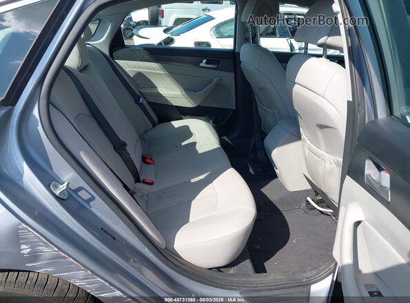 5NPE34AFXGH282491 2016 HYUNDAI SONATA Gray Вид наклейки з VIN-кодом