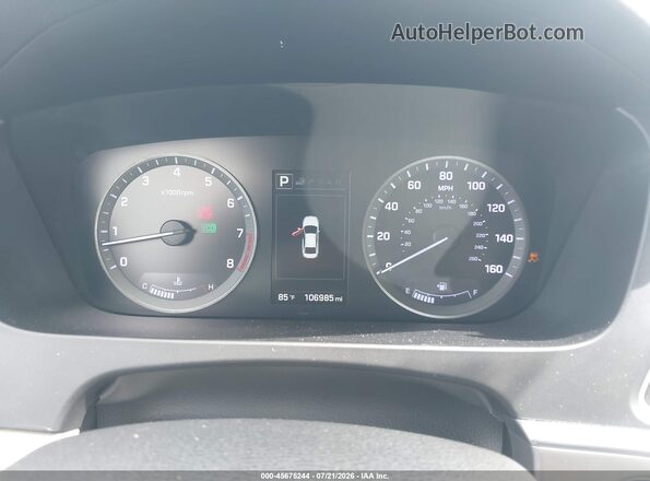 5NPE34AFXGH324254 2016 HYUNDAI SONATA White Вид задніх сидінь