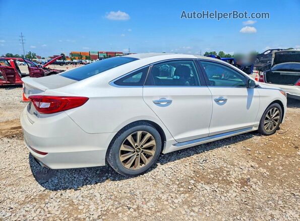 5NPE34AFXGH377181 2016 HYUNDAI SONATA White Trasero derecho