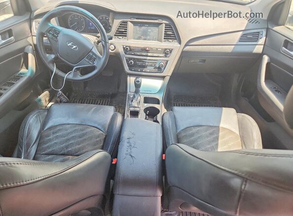 5NPE34AFXGH377181 2016 HYUNDAI SONATA White Vista del salpicadero