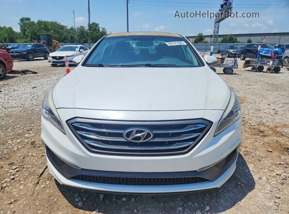 5NPE34AFXGH377181 2016 HYUNDAI SONATA White Vista frontal