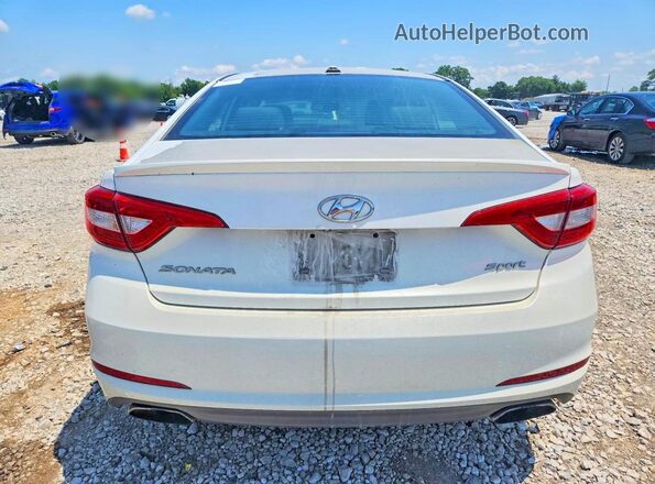 5NPE34AFXGH377181 2016 HYUNDAI SONATA White Vista trasera