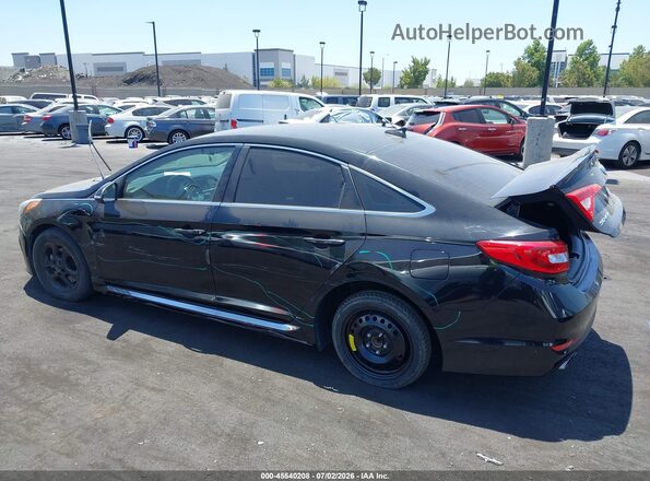 5NPE34AFXHH554278 2017 HYUNDAI SONATA Black Vista frontal