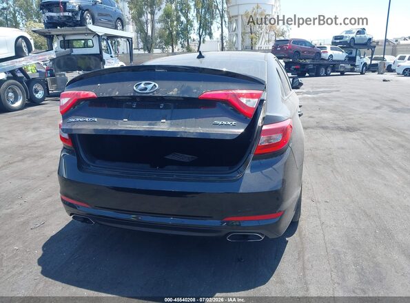 5NPE34AFXHH554278 2017 HYUNDAI SONATA Black 