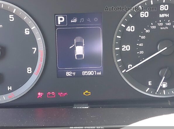 5NPE34AFXHH554278 2017 HYUNDAI SONATA Black 