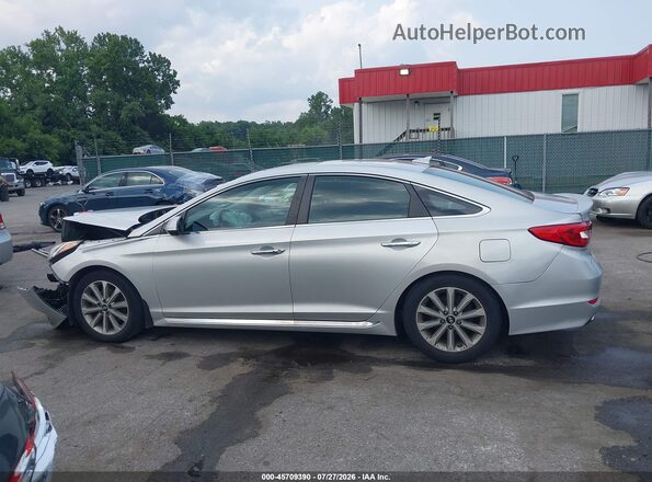 5NPE34AFXHH587894 2017 HYUNDAI SONATA Silver Панорамний вид салону 360°