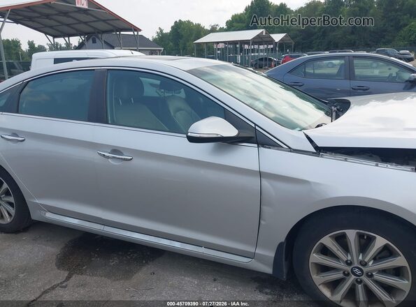 5NPE34AFXHH587894 2017 HYUNDAI SONATA Silver 