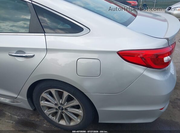 5NPE34AFXHH587894 2017 HYUNDAI SONATA Silver 