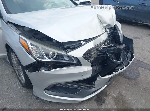 5NPE34AFXHH587894 2017 HYUNDAI SONATA Silver 