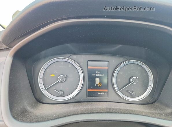 5NPE34AFXJH599288 2018 HYUNDAI SONATA Черный Вид щитка приборов