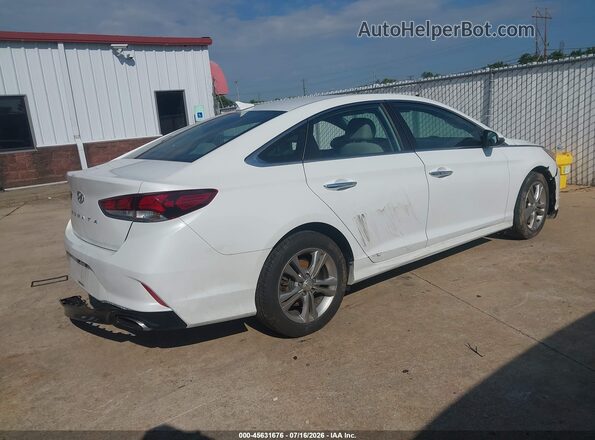 5NPE34AFXJH636033 2018 HYUNDAI SONATA White Հետևի աջ