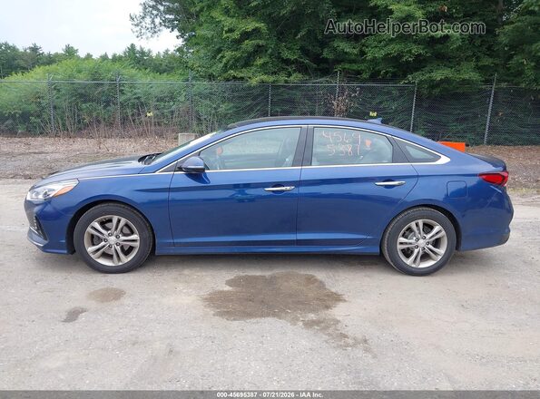 5NPE34AFXJH641300 2018 HYUNDAI SONATA Blue სალონის 360-გრადუსიანი ხედი