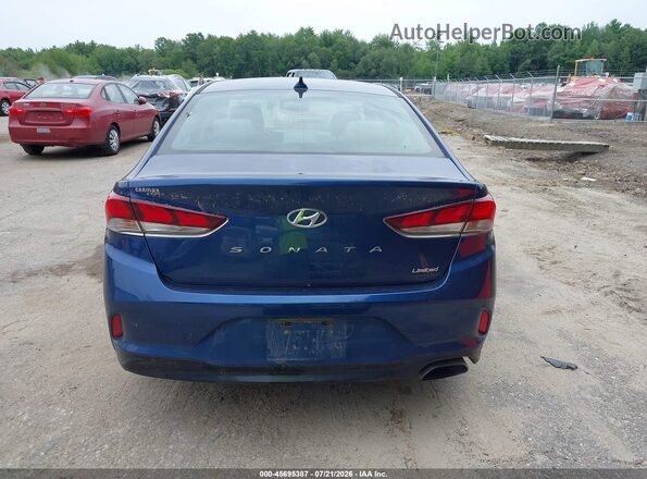5NPE34AFXJH641300 2018 HYUNDAI SONATA Blue 
