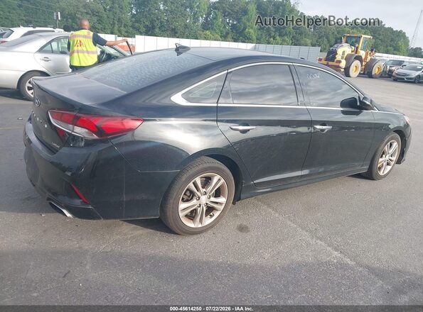 5NPE34AFXJH680663 2018 HYUNDAI SONATA Black Tył prawy